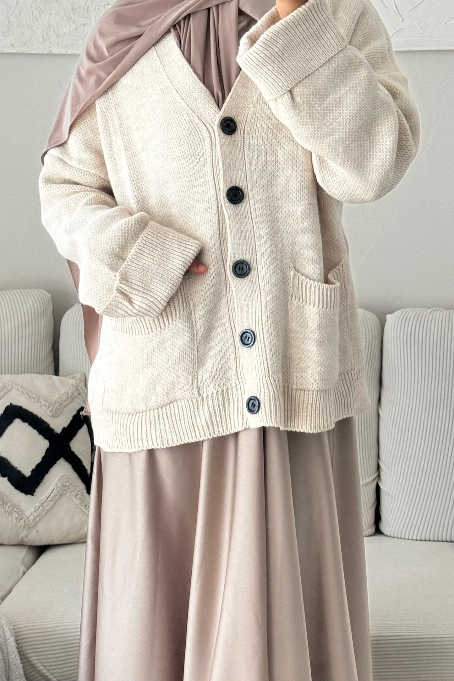 Gilet beige